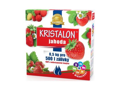 Kryštalické hnojivo pre jahody KRISTALON 0,5 kg