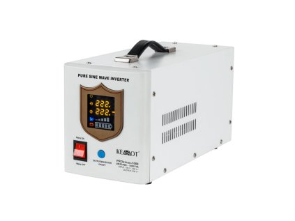 Záložný zdroj Zdroj záložný KEMOT PROsinus-1000 12V 230V 1000VA 700W White