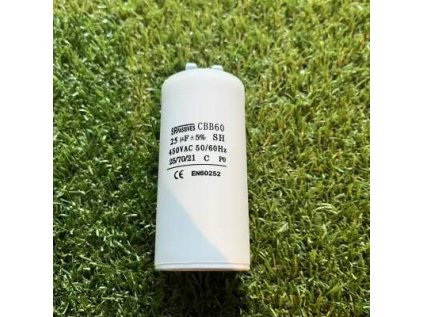 Čerpadlo SHENGE Rozbehový kondenzátor 25µF/450V s vodičmi