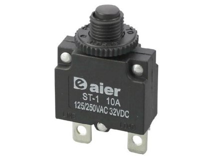 Nadprúdový tepelný istič ST-1 250VAC/15A alebo 32VDC/15A