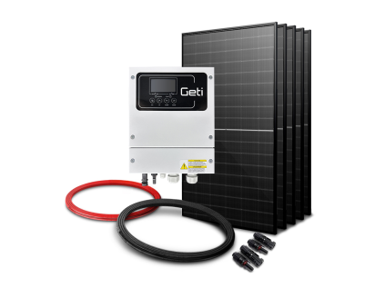 Súprava pre fotovoltaický ohrev vody GETI GWH02D 2275W PV Trina