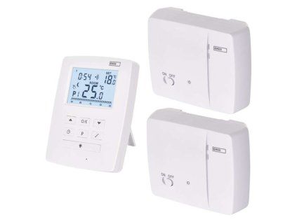 Programovateľný bezdrôtový izbový termostat P5611OT.2R s 2 prijímačmi
