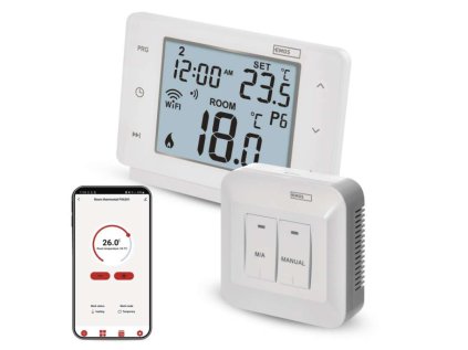 Izbový programovateľný bezdrôtový WiFi GoSmart termostat P56211