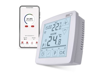 Izbový programovateľný drôtový WiFi GoSmart termostat P56S01