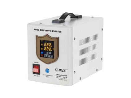 Záložný zdroj KEMOT PROsinus-800 12V/230V 800VA 500W