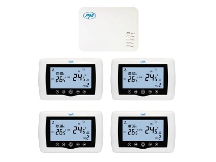 Dvojzónový bezdrôtový WiFi termostat PNI CT440 s aplikáciou Tuya Smart