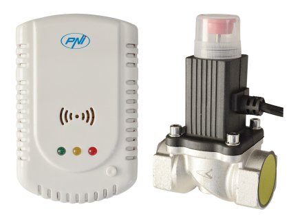 Súprava PNI GD-01 a PNI V-02: detektor plynu s elektromagnetickým ventilom