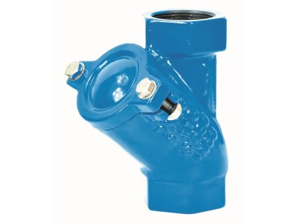 Spätný guľový ventil závitový DN40 G6/4" na odpadovú vodu a priemysel, liatinový