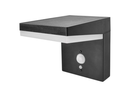 LED záhradné solárne nástenné svietidlo VEREA, senzor súmraku, 10,7 x 15,4 x 13 cm