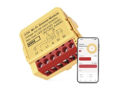 GoSmart modul stmievania IP-2212DW, WiFi, 2-kanálový