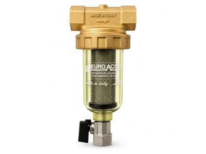NANO 1/2" 100 mcr čistiaci filter lapač piesku s nerezovou vložkou