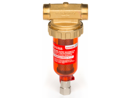 NANO HOTMAG 3/4" - 1" 100 mcr magnetický filter do kúrenia s nerezovým sitom
