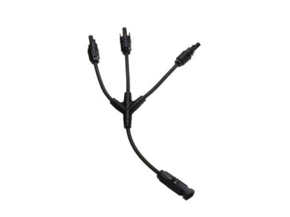 Kábel TIPA MC4 rozbočenie 1x konektor/ 3x zdierka 30cm