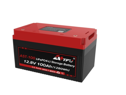 Batéria LiFePO4 12,8V 100Ah SOLARFAM AST-100 s Bluetooth ohrevom