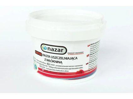 NAZAR tesniaca pasta na závity s ľanovými vláknami 150 g – kartón 125 ks