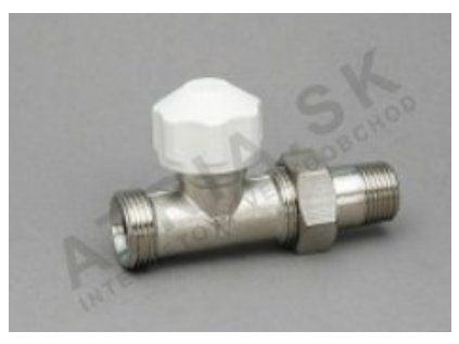 Vykurovací systém HEPWORTH Radiátorový ventil termoregulačný - priamy, EK x 1/2"