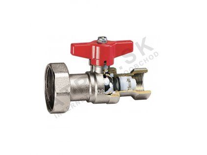 Vykurovacia technika Guľový uáver k čerpadlám - so šróbením - 1"x6/4"FF; motýľ; spätný ventil