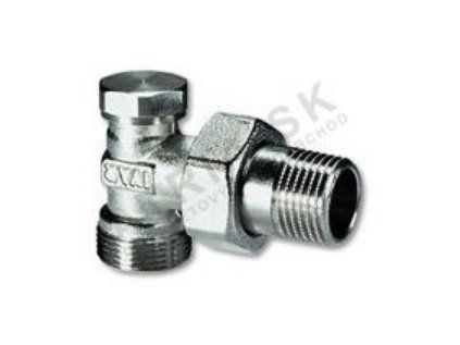 Vykurovacia technika Regulačné šróbenie- 1/2"xEK; rohové