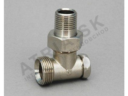 Vykurovací systém HEPWORTH Radiátorové šróbenie, rohové EK x 1/2"