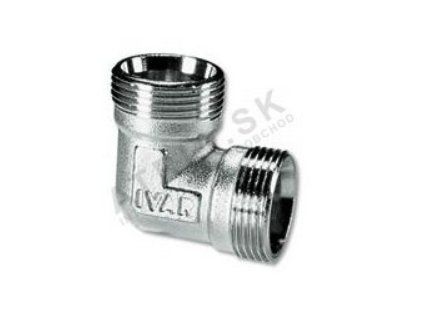 Vykurovacia technika Koleno - 1/2"MxEK; nikl