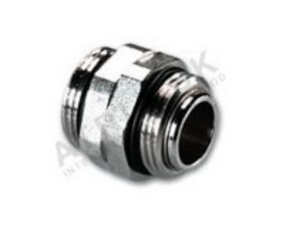 Vykurovacia technika Vsuvka - otočná - 3/4"Mx3/4"M; niklovaná mosadz