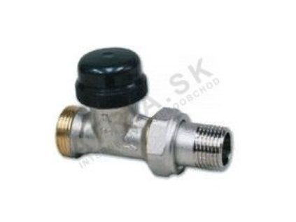 Vykurovacia technika Termostatický ventil dvojregulačný - 1/2"xEK; priamy