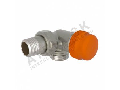 Vykurovacia technika Dynamický termostatický ventil s prednastavením - 1/2" x EK; pravý; trojosový