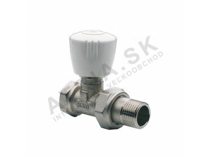 Vykurovacia technika Radiátorový ventil VD s prednastavením - priamy - 3/4"