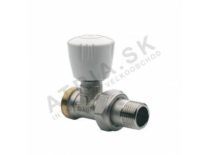 Vykurovacia technika Radiátorový ventil s prednastavením - 1/2"xEK; priamy