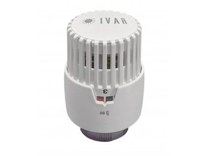 Vykurovacia technika Termostatická hlavica kvapalinová  - M30x1,5; biela