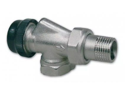 Vykurovacia technika Termostatický ventil dvojregulačný- axiálny - 1/2"xEK