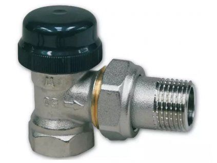 Vykurovacia technika Termostatický ventil dvojregulačný- rohový - 3/8"