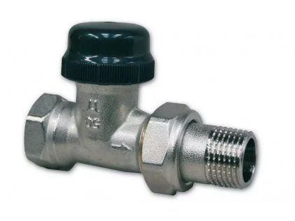 Vykurovacia technika Termostatický ventil dvojregulačný - priamy - 3/8"