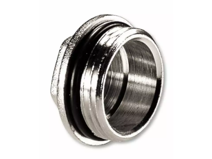 Vykurovacia technika Zátka - 5/4"M; nikel