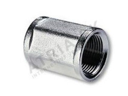 Vykurovacia technika Nátrubok - 3/4"Fx3/4"F; nikel