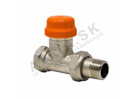 Vykurovacia technika Dynamický termostatický ventil s prednastavením - 3/8"; priamy