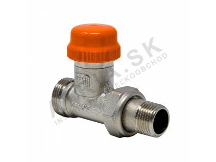 Vykurovacia technika Dynamický termostatický ventil s prednastavením - 1/2" x EK; priamy