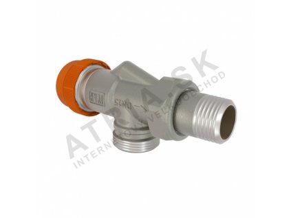 Vykurovacia technika Dynamický termostatický ventil s prednastavením - 1/2" x EK; axiálny