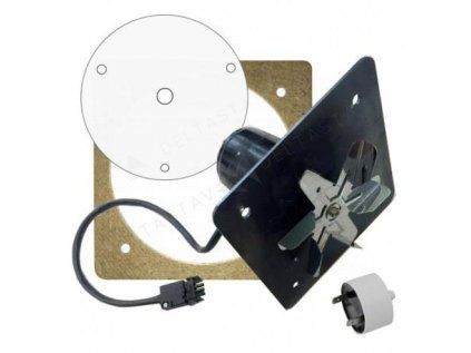 Stacionárny kotol Komplet odťahový ventilátor ATMOS UCJ4C52 s obežným kolesom Ø 150 mm