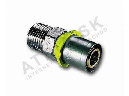 Vykurovacia technika Prechodka PRESS-GAS  - závit vonkajší - 1/2Mx20