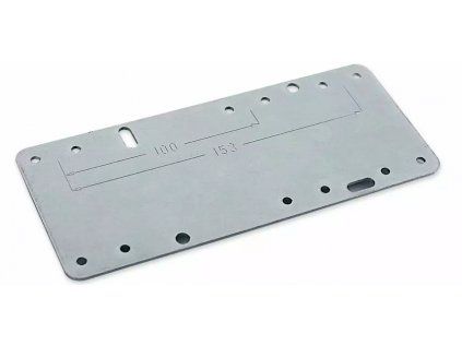 Vykurovacia technika Montážna šablóna - pre uchytenie násteniek PRESS - 100-150mm