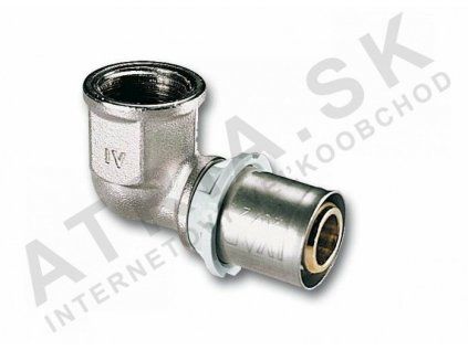Vykurovacia technika Koleno PRESS 90°  - závit vnútorný - 3/4"Fx26