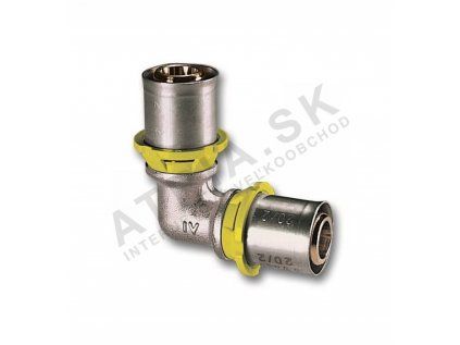 Vykurovacia technika Koleno PRESS-GAS 90° - 26x26