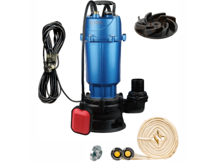 Sewage Set - Submersible Sewage Pump MAGNUM 2900 with 30m hose, drainage pump for water and septic tanks