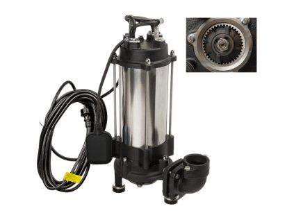 Submersible sludge pump IBO KRAKEN 1800 with grinder for cesspools and septic tanks, professional
