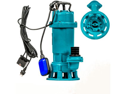 Submersible sludge pump FURIATKA 750 with grinder for cesspools and septic tanks