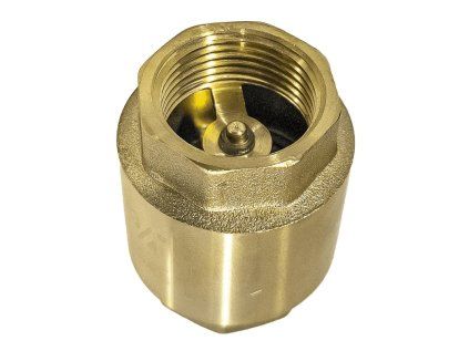 Universal check valve 1" all-brass, non-return valve for pumps and water systems