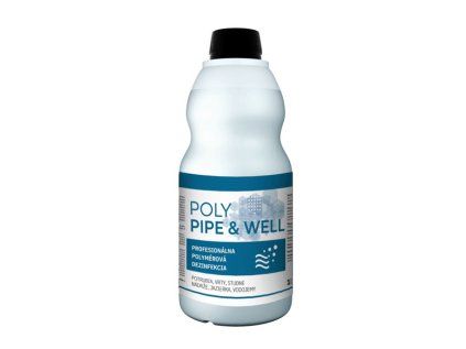 POLY PIPE & WELL dezinfekcia studne a nádrží 1l - prípravok na čistenie studní a vrtov