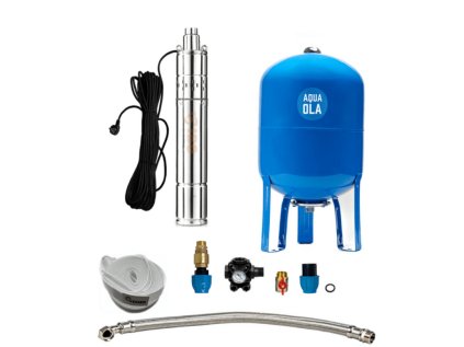 Domáca vodáreň s ponorným čerpadlom SCR-0,50 / 60l set do studne a vrtu