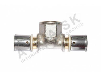 Vykurovacia technika T-kus PRESS - pre potrubie PEX - 17x1/2"Fx17